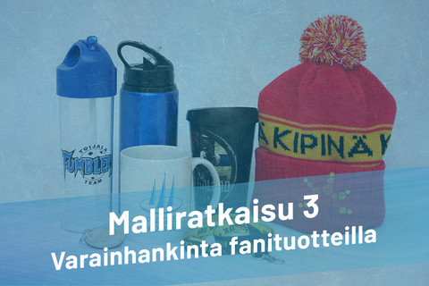 varainhankinta fanituotteilla