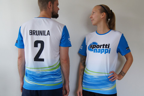 tayspainettu sublimoitu pelipaita