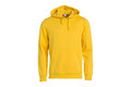 clique basic hoody huppari 021031 10 basichoody yellow front