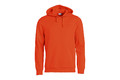 clique basic hoody huppari 021031 18 basichoody bloodorange front