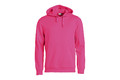 clique basic hoody huppari 021031 300 basichoody brightcerise front